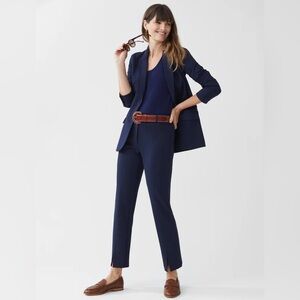 J. McLaughlin Deanne Pant Winter Navy